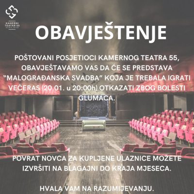 Read more about the article OBAVJEŠTENJE